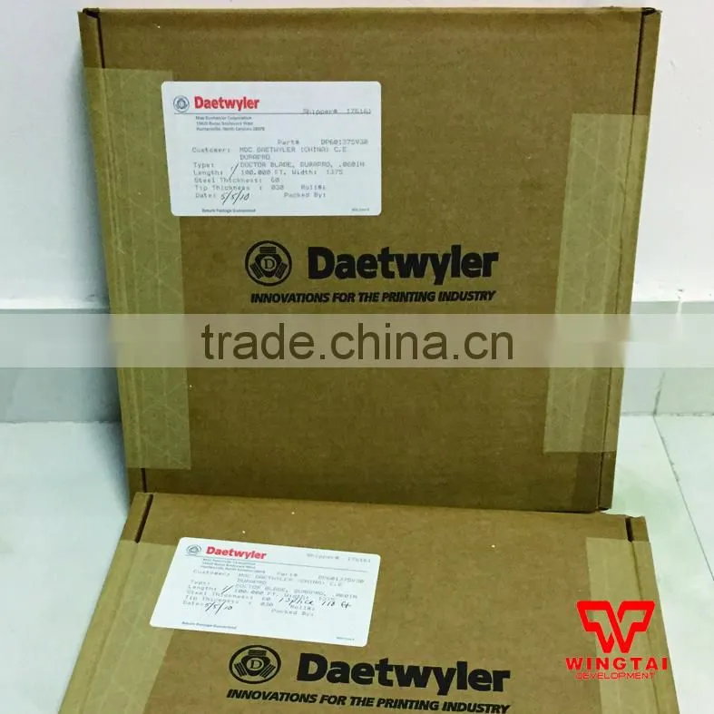 Switzerland Daetwyler MDC Durapro Plastic Doctor Blade