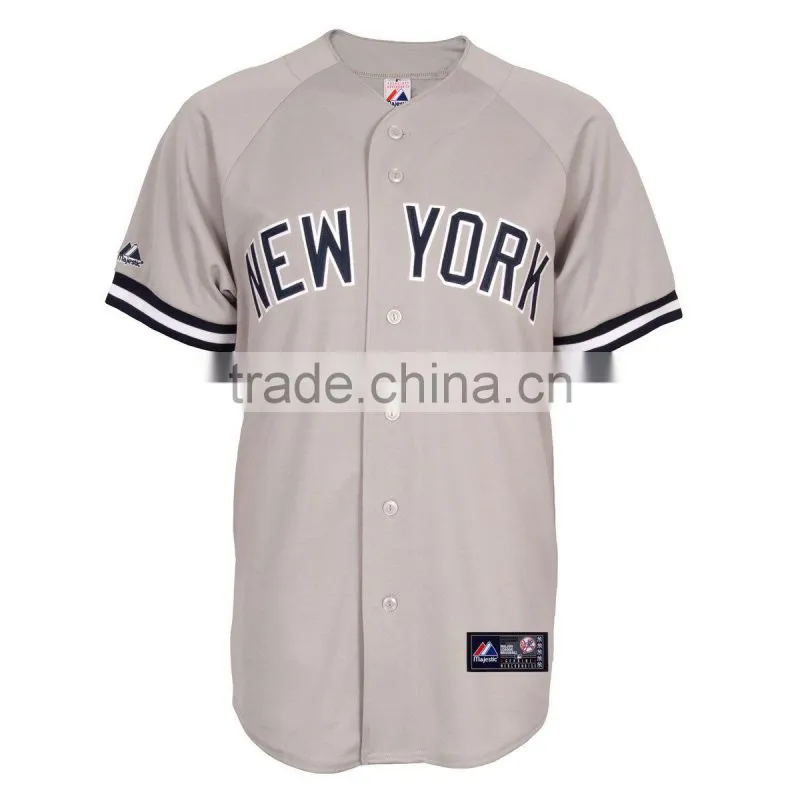 High Quality Unisex 100% Polyester Custom Baseball Jersey