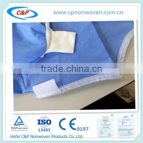 Disposable sterile surgical gowns for dental surgery