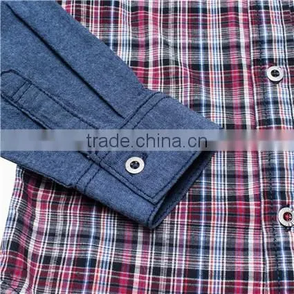 Children Denim shirt dress casual fashion shirts for boys