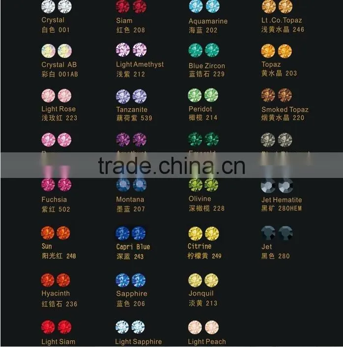 wholesale chaton point back rhinestone strass bead for garment