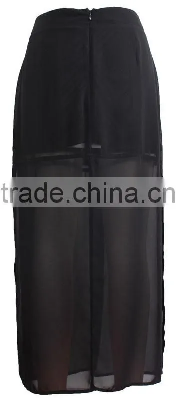 Trendy design high quality 2014 hot sell ladies sexy under skirt pictures