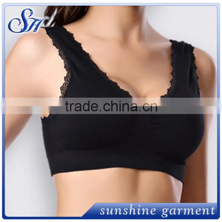 Sexy women yoga fitness stretch workout tank top