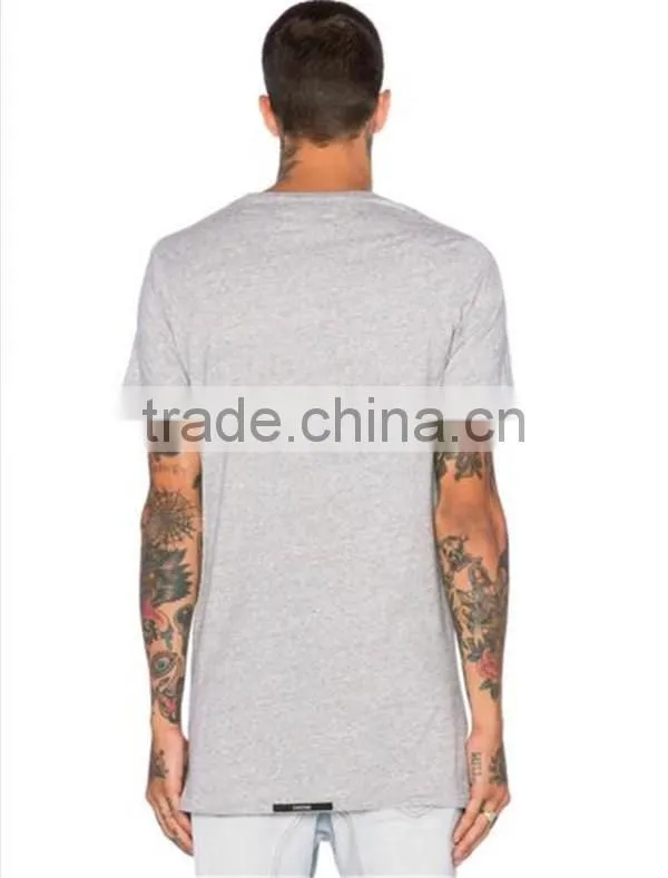 100% pre-shunk comed cotton blank tall t-shirts