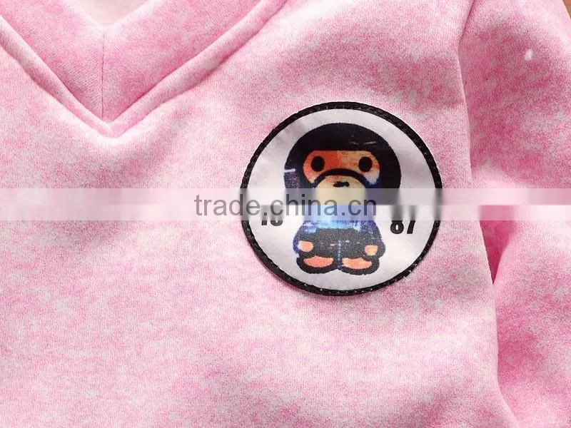 Plus velvet thickening thermal underwear pure V-neck cotton home wear two-piece suit
