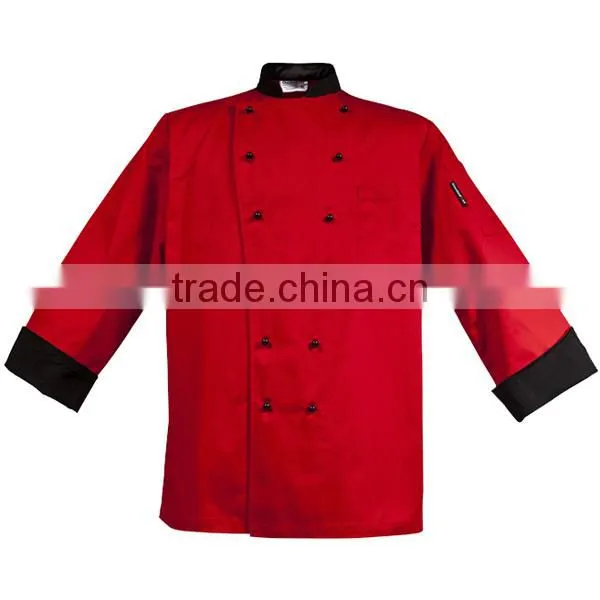Japanese Style Striped Chef Coat