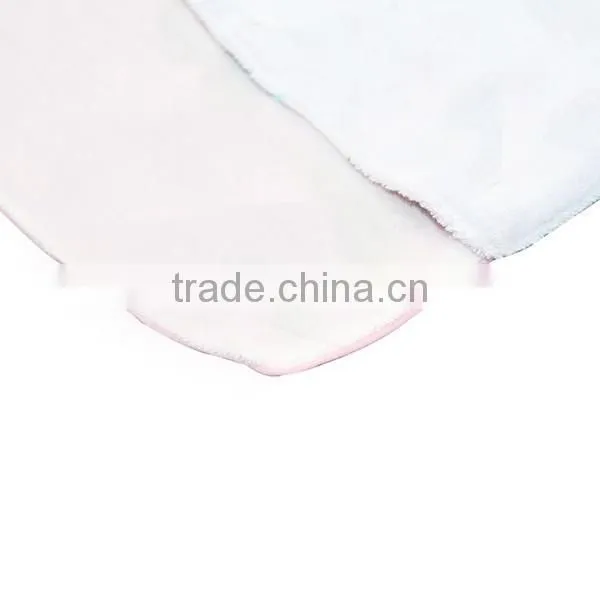 China wholesale baby girls bandana drool bib with snap