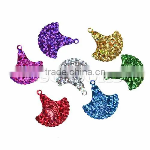 Polyvinylchlorid Sequins Christmas Jingling Bell At Random 26mm x 24mm,100 Grams