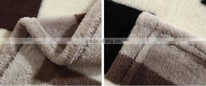 Hot Sale Top Grade Carving Design coral fleece Blanket