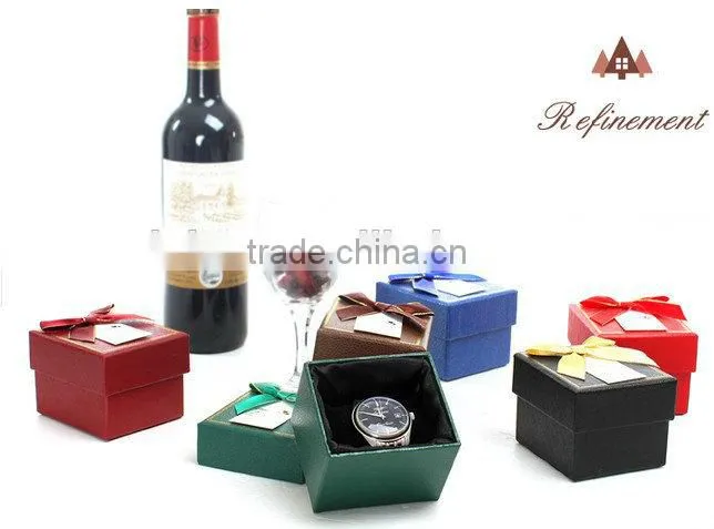 Charming Paper Watch Gift Box,Watch Packing Box 2014 Top Grade Custom Design Cardboard Watch Gift Box