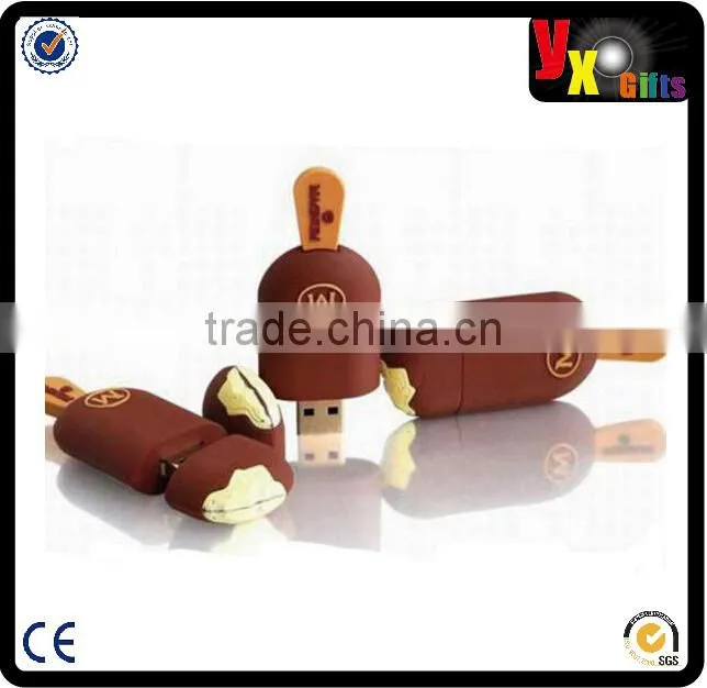 Best gift soft pvc usb flash drive 1gb 2gb 4gb