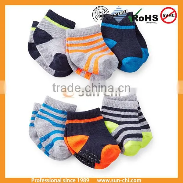 2015 new ready wholesale colorful baby socks of shaoxing