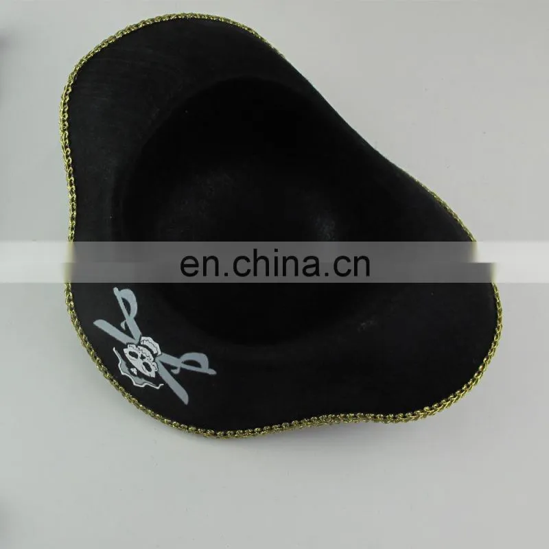Hot sale Funny Mens Fashion Carnival Skull Hats Halloween pirate Hats