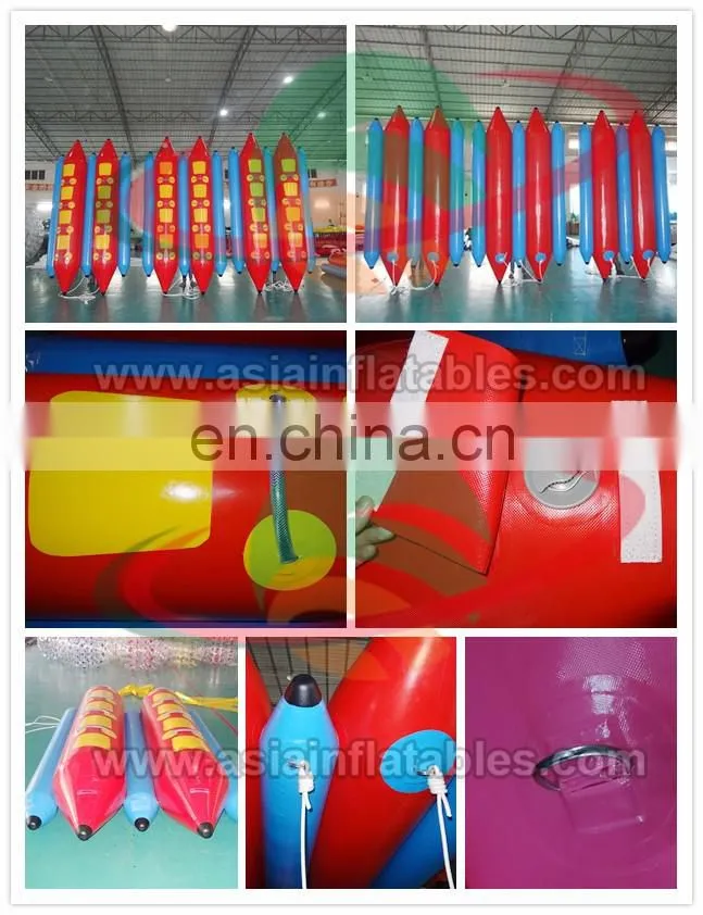PVC/Hyplon Material Leisure Banana Inflatable Boat