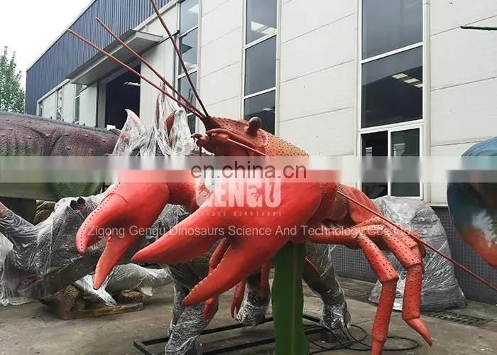 Remote Control Animal Model Animatronic Lobster