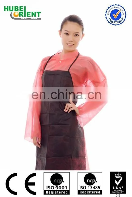 PE Disposable plastic Apron for cooking/ cleaning/ kitchen