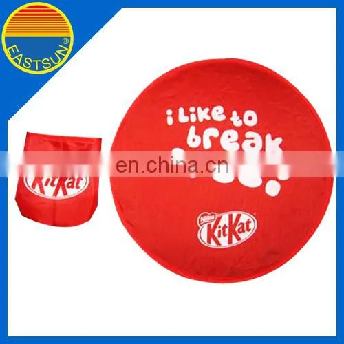 Cheap price collapsible frisbee with small pouch