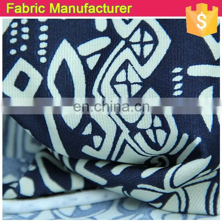 Onway Textile High quality fdy/dty/ity printing spandex jersey for garments