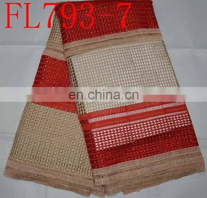 free shipping guipure lace fabric african cord lace fabric 2 color lace