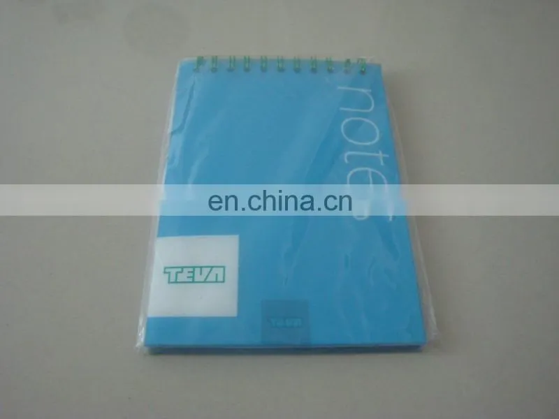 Stationery A4/ A5 Promotional Customized PP cover spiral notebook