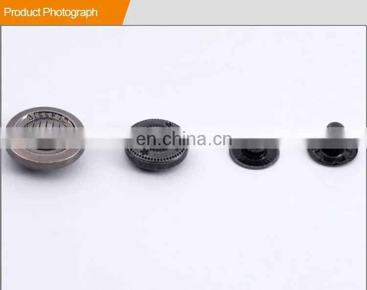 Zinc Alloy Cap Snap Buttons BM10797