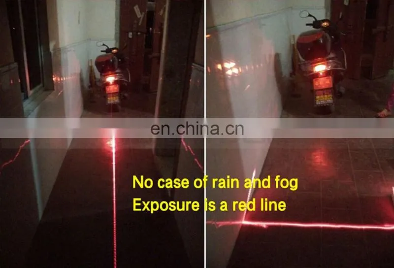 Safe Auto Rear 650nm Red Light LED Avoid Accident Car Laser Fog Light