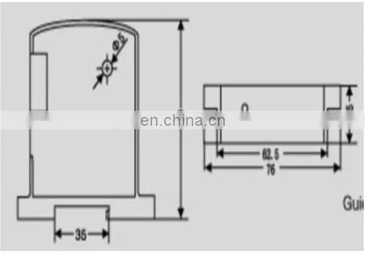 single phase AC 0-10A input current transmitter DC signal output true effective value measurement adopted