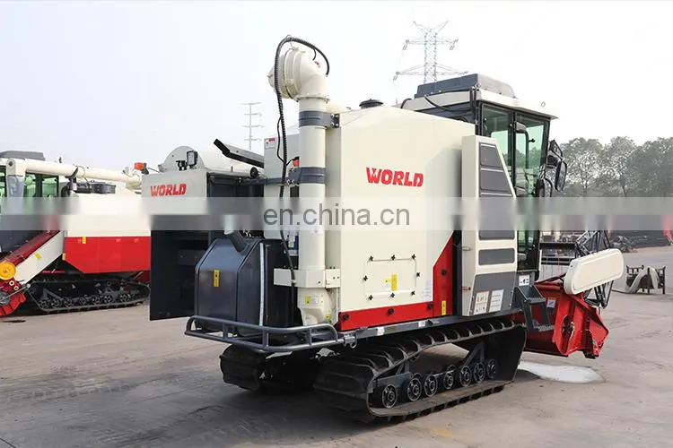 Self-propelled Whole-feeding Combine Harvester Bigger threshing cylinder