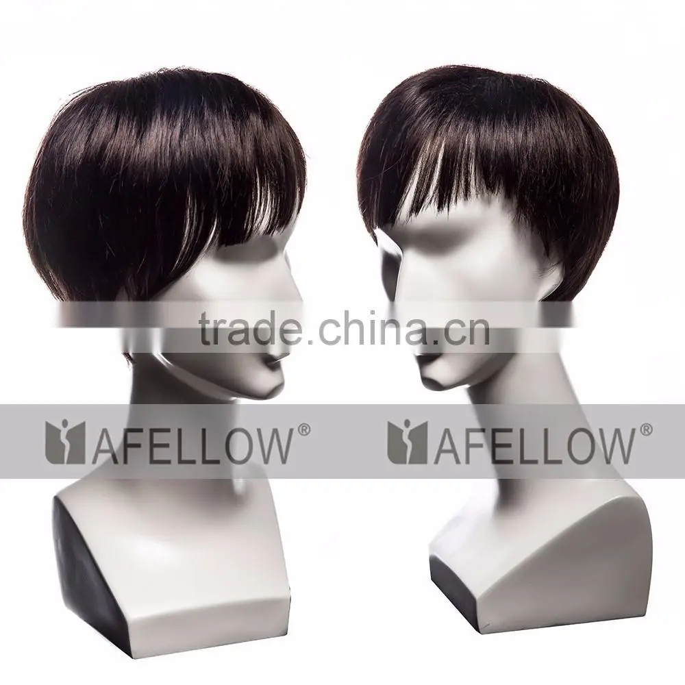 Abstract head mannequin fashion men head model adults hair mannequins H1112