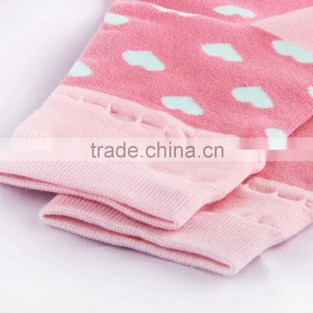 Lovely heart women colorful knitted cotton socks wholesale2016