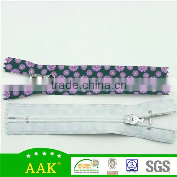 Fancy dress ideas 5# nylon fancy waterproof closed end nylon zipper