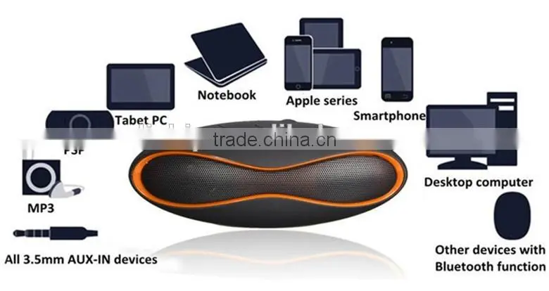 mini rugby LC- X6 bluetooth speaker