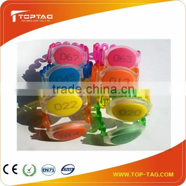 custom hospital patient id wristbands, rfid wristbands smart chip inside