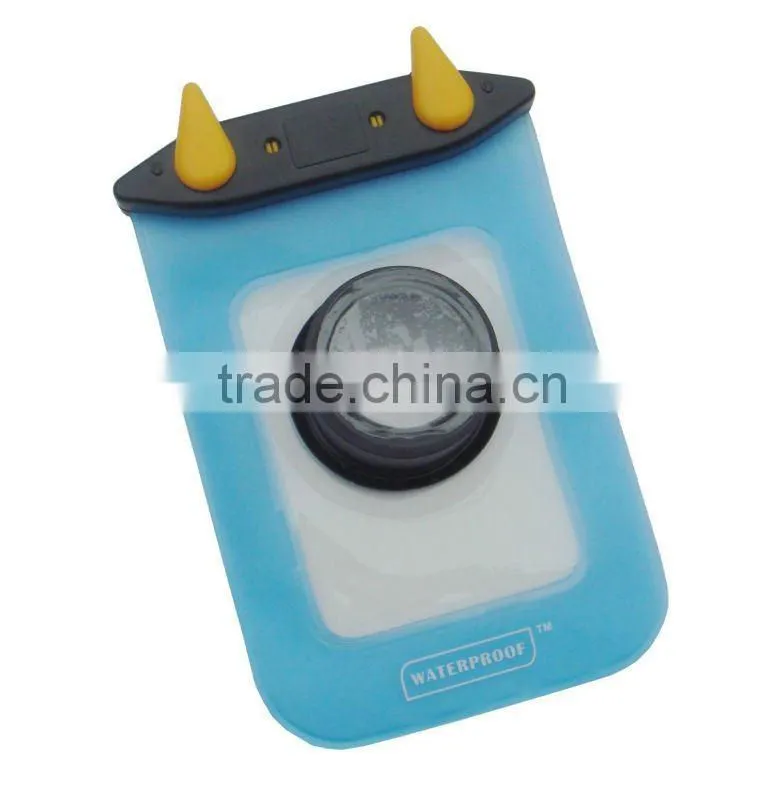 PVC waterproof camera bag for swimming diving pouch