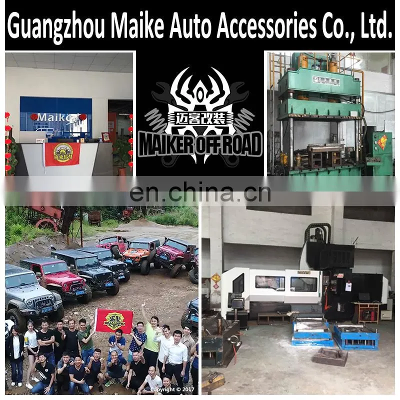 Aluminum Rear Bumper protector accessories for Jeep Wrangler JK 2007 Accessories
