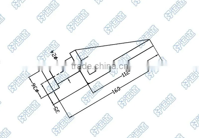 03224 Trailer parts Truck trailer hardware