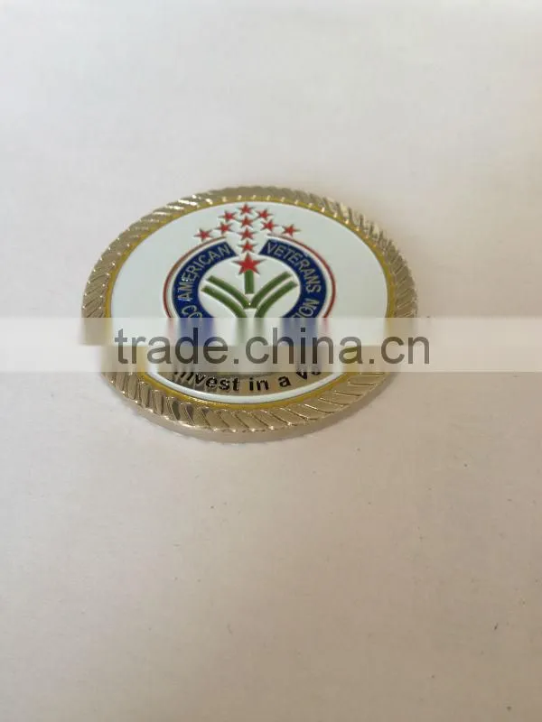 metal coin/American veterans coin/cheap custom coins