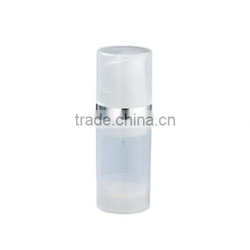 Plastic 20ML airless cosmetic bottle for Cream