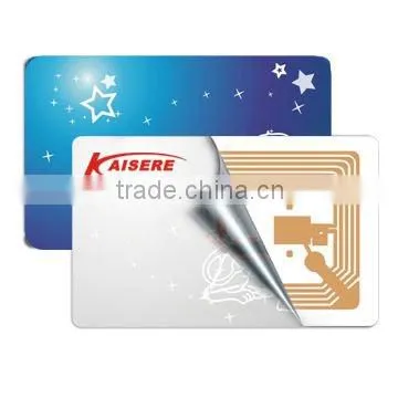 CR80 ISO RFID EM4305 PVC Card with Offset printing