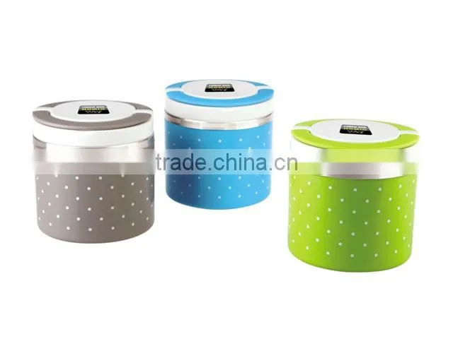 SS 630ml thermos tiffin carrier /insluated tiffin lunch box