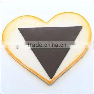 3D Polyresin Fridge Maget with Heart Shape