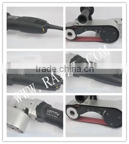 handle electric tupe pipe belt polisher