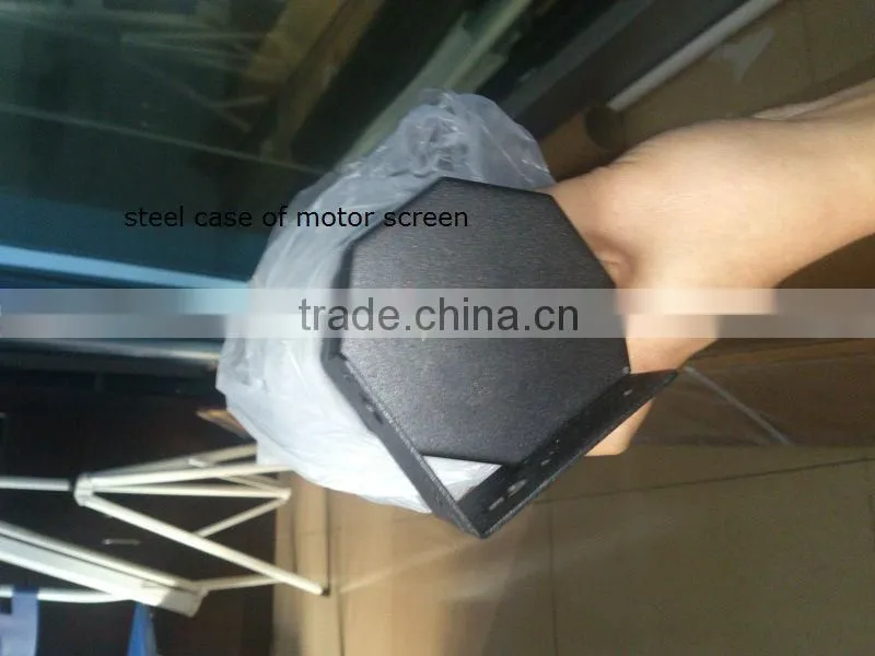 steel case of motor screen