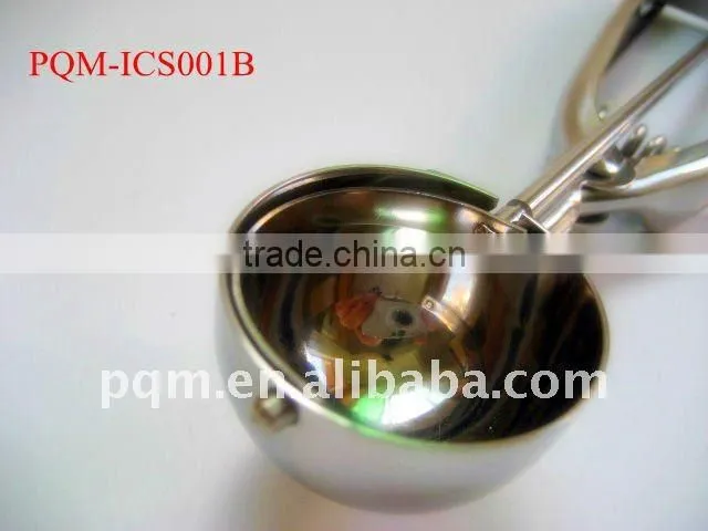 Stainless steel manual ice cream spoon 001B