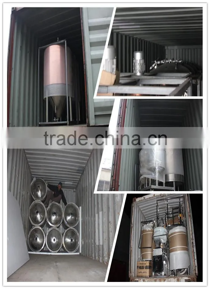 8000L all grain brewery equipment,large beer fermenting equipment