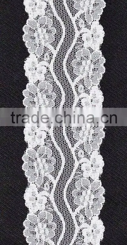 Luxury delicated small lace stocks in white color