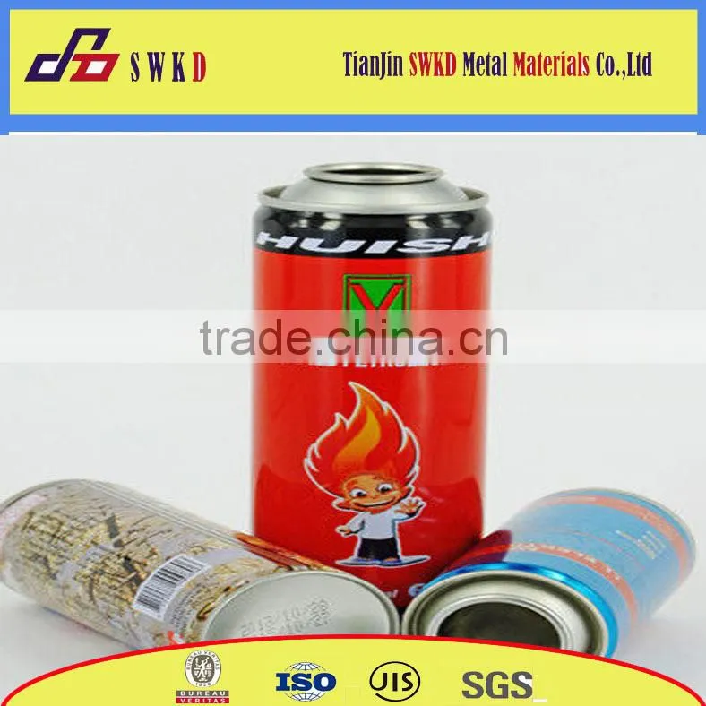 Aerosol tin can -- Insecticide spray Aerosol tinplate can/8 color printing