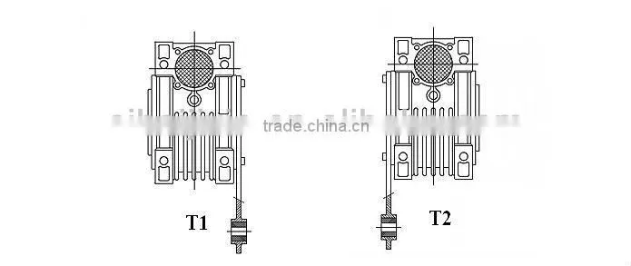 NMRV Worm Gear Reduction Motor Box,Motovario Version
