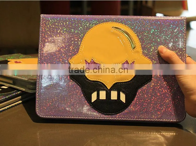 New products Arrival! Fashionable PU Cover and Protective Soft TPU case for iPad.