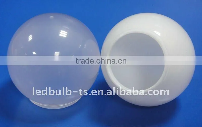 LED plastic Diffuser bulb PC light covers & shades